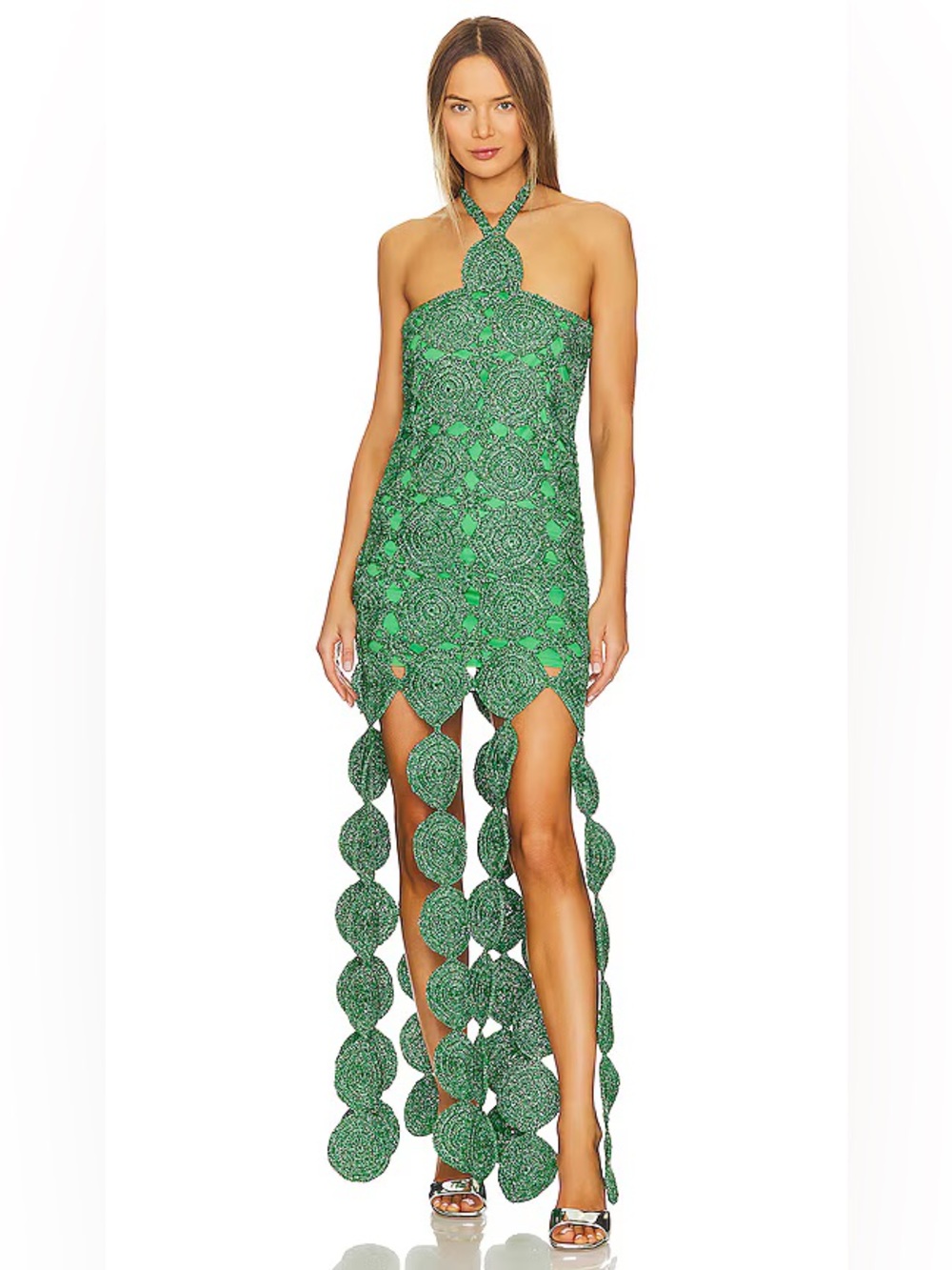 Simon Miller Beep Beep Dress in Gummy Green - Picture 1 of 2